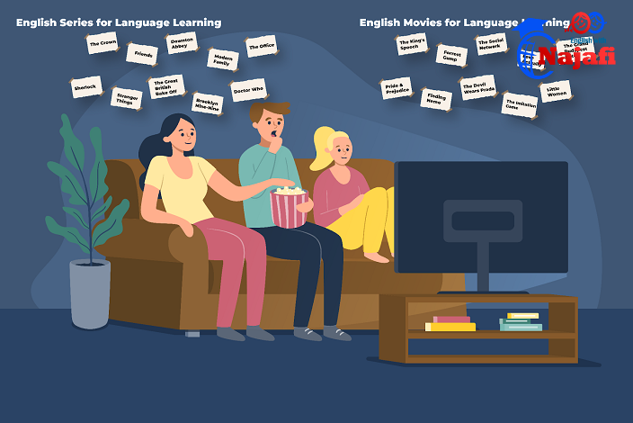 تمرین‌ های حرفه‌ای یادگیری زبان با فیلم